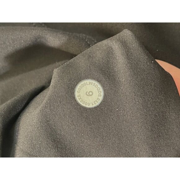 Lululemon Stretch High Rise Jogger Pants Style W5DQDS Black - Picture 10 of 10